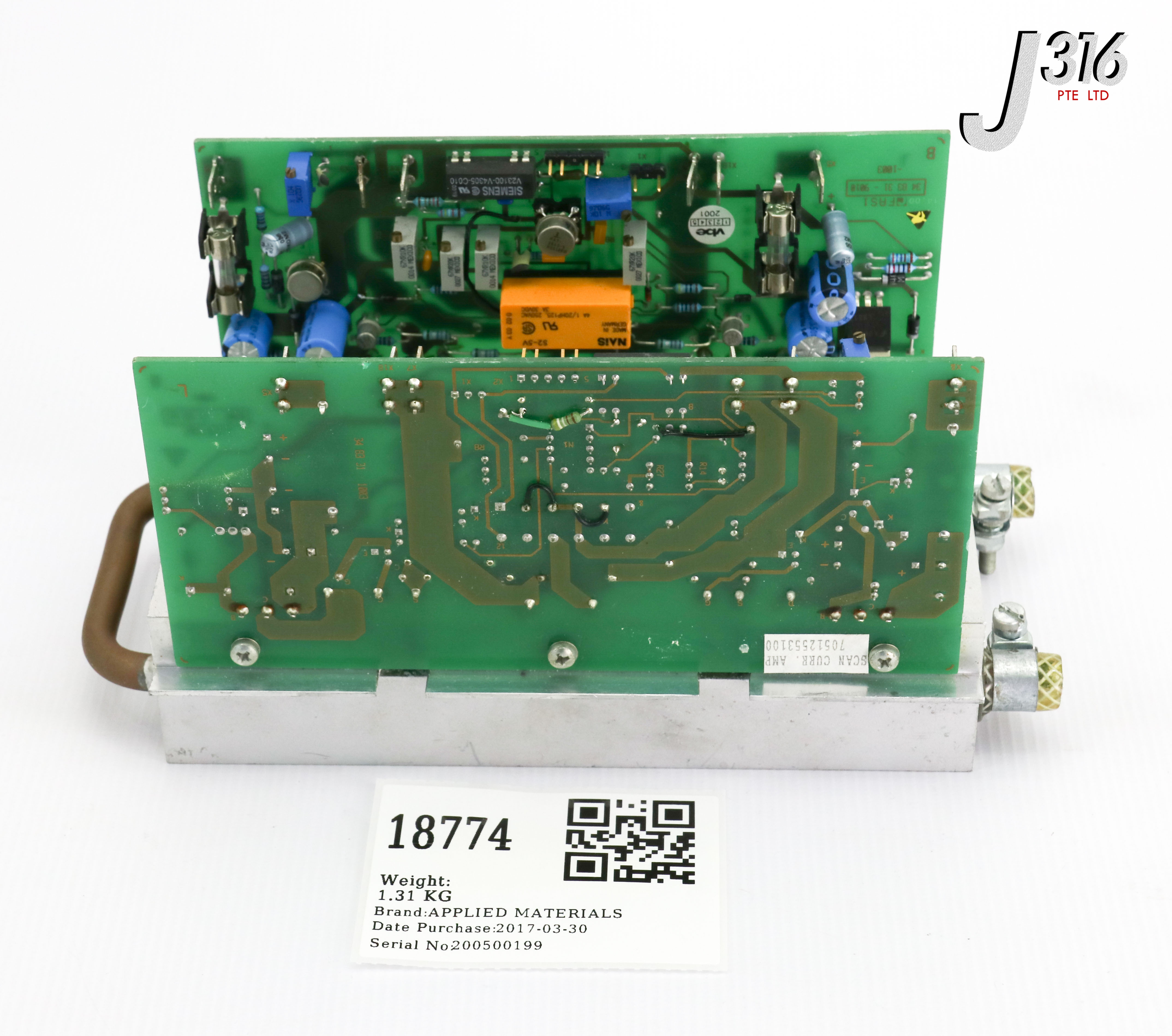 18774 APPLIED MATERIALS OPAL SCAN CURRENT AMP. ASSY 70512553100 | eBay
